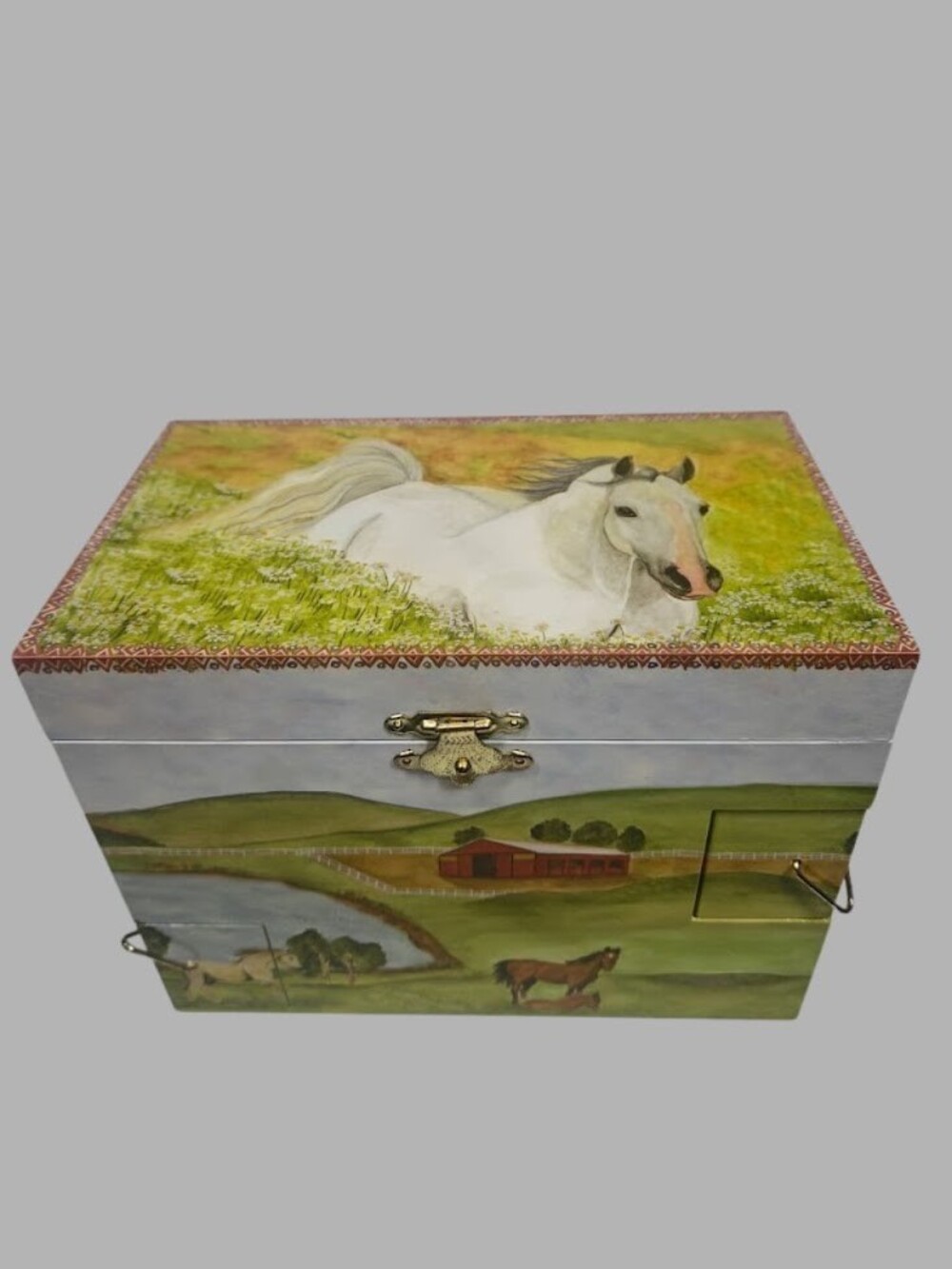 Enchantmints HideAway Horse Music Box 2006 “My Old Kentucky Home”